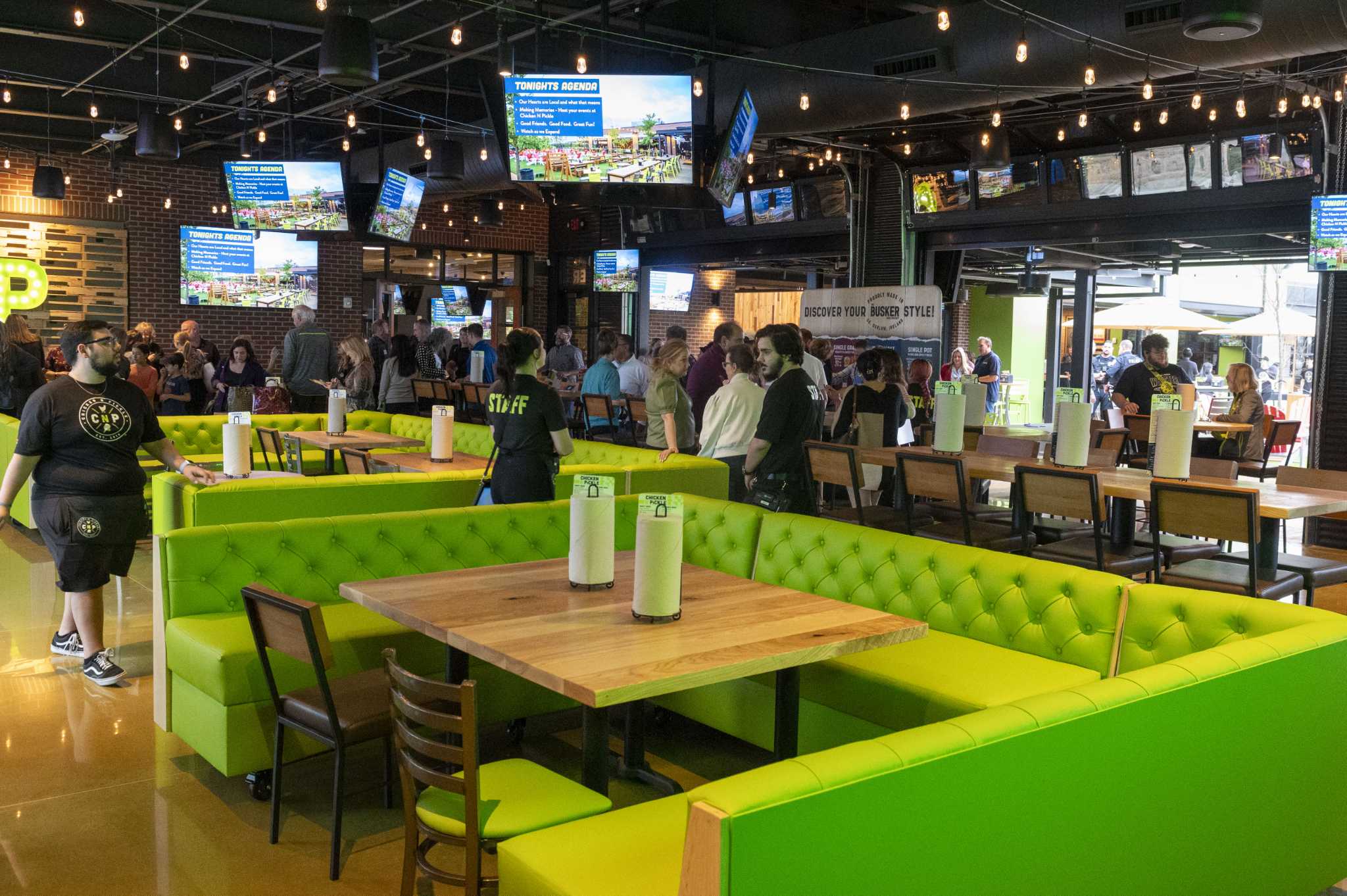 Houston pickleball restaurant Chicken N Pickle in Webster: See inside