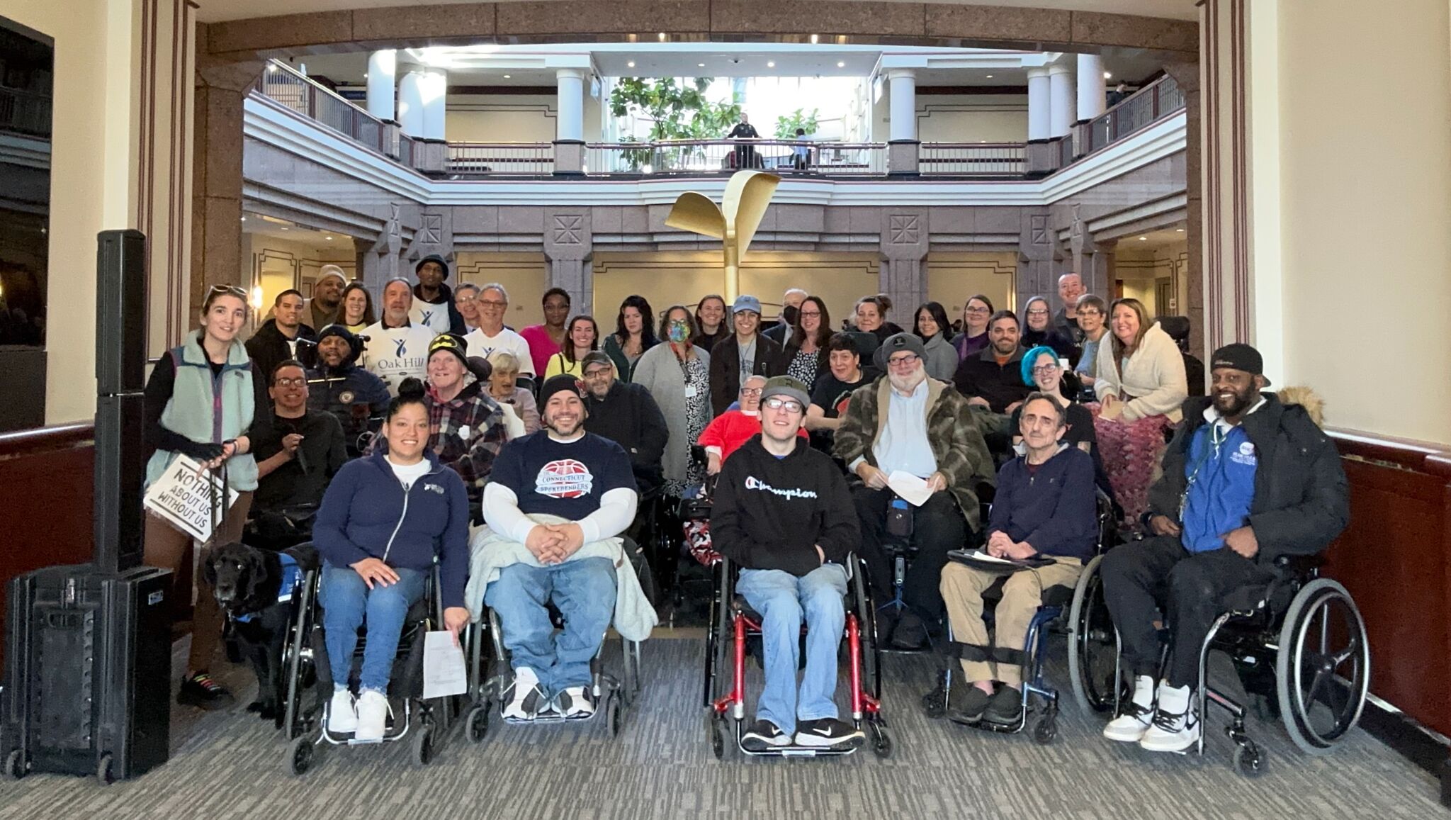Wheelchair users rally to push for legislation on service repairs