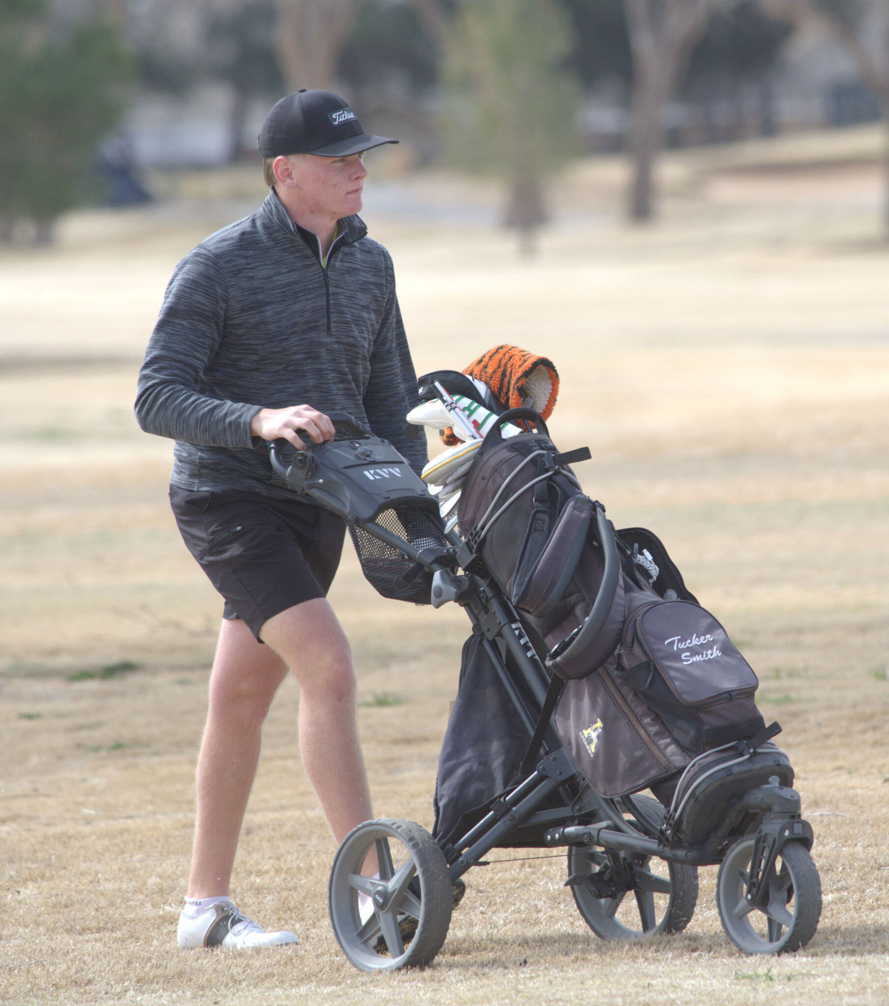 Andrews boys golf team tied for lead at 4A state tourney