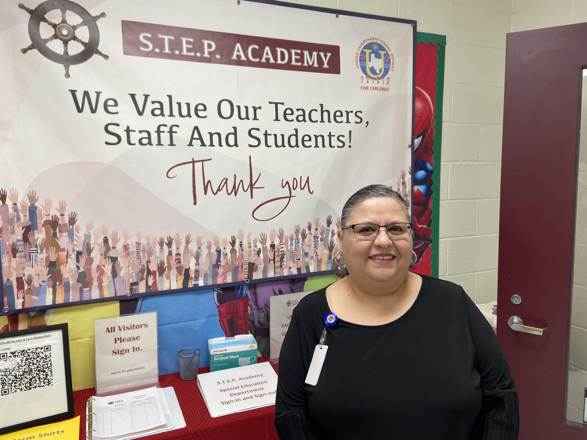 Laredo STEP Academy secretary Anna Hernandez retires after 33 years