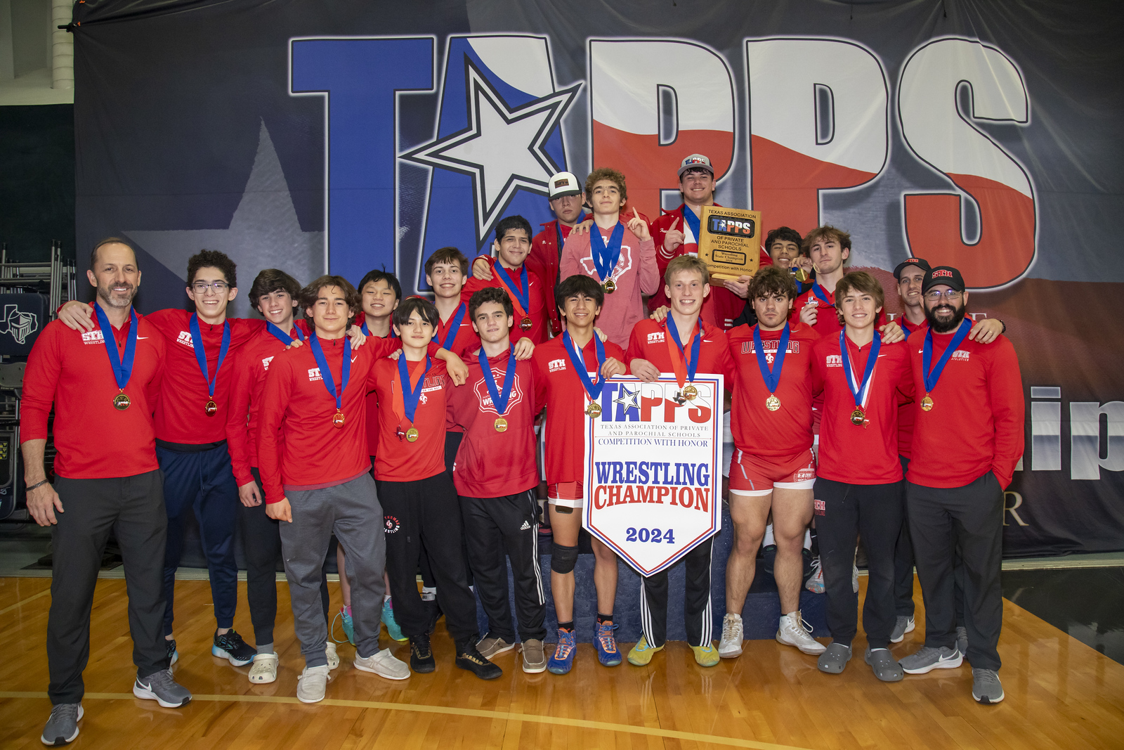 St Thomas Wins Tapps Wrestling State Championship