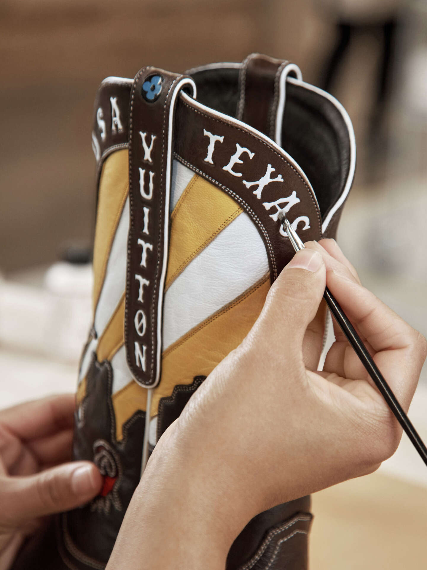 Exclusive cowboy boot from Louis Vuitton ranch coming to Galleria