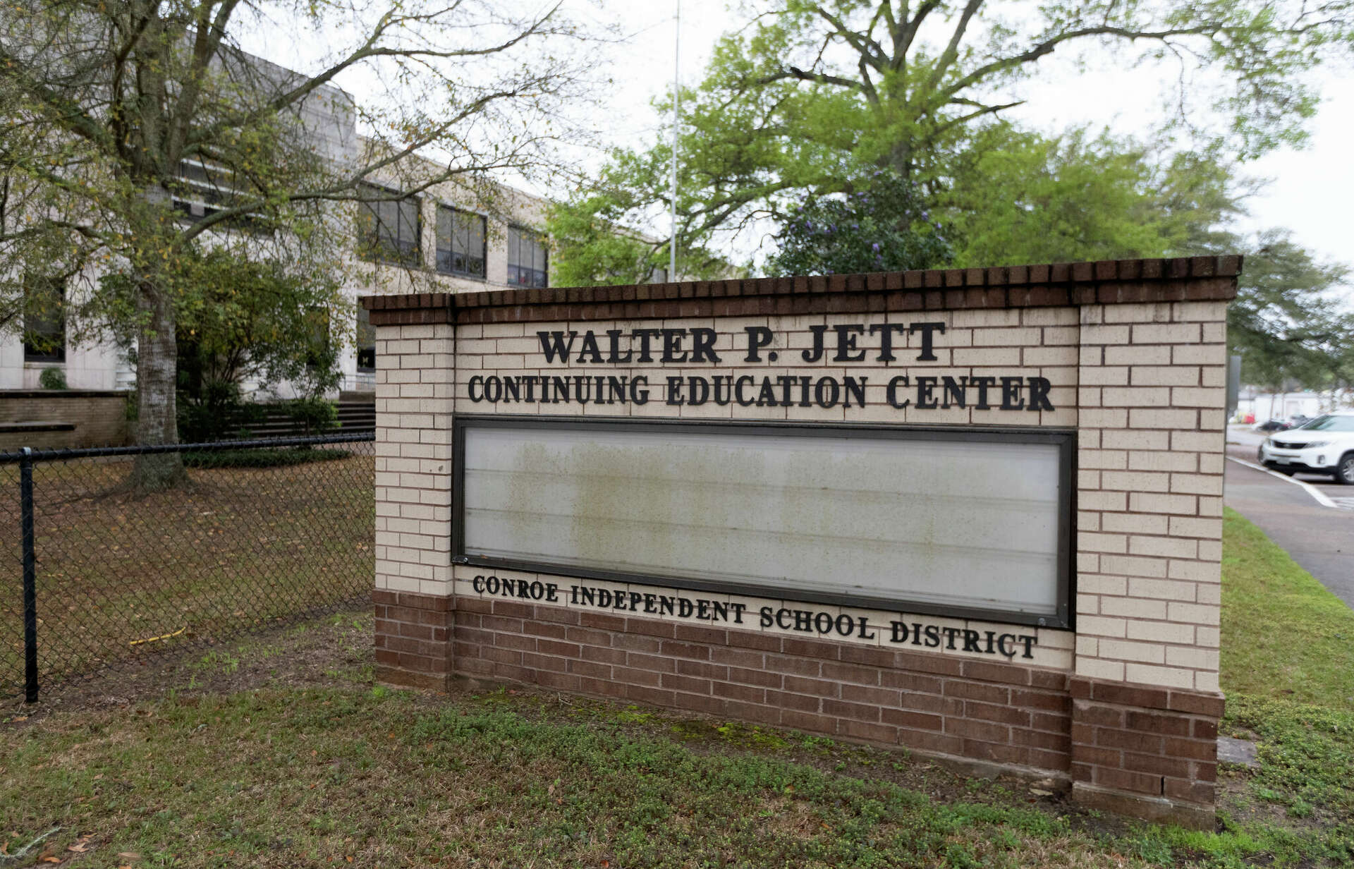 Historic Conroe school renovation halted after Kansas firm backs out