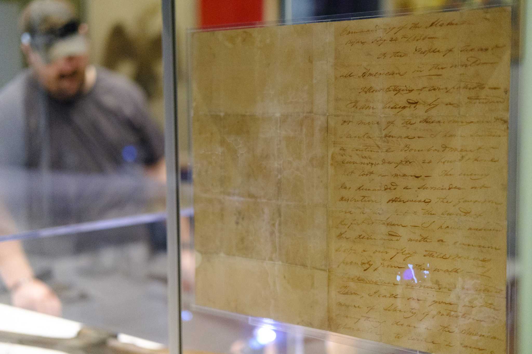 Why an iconic Alamo document was left out of America’s Time Capsule