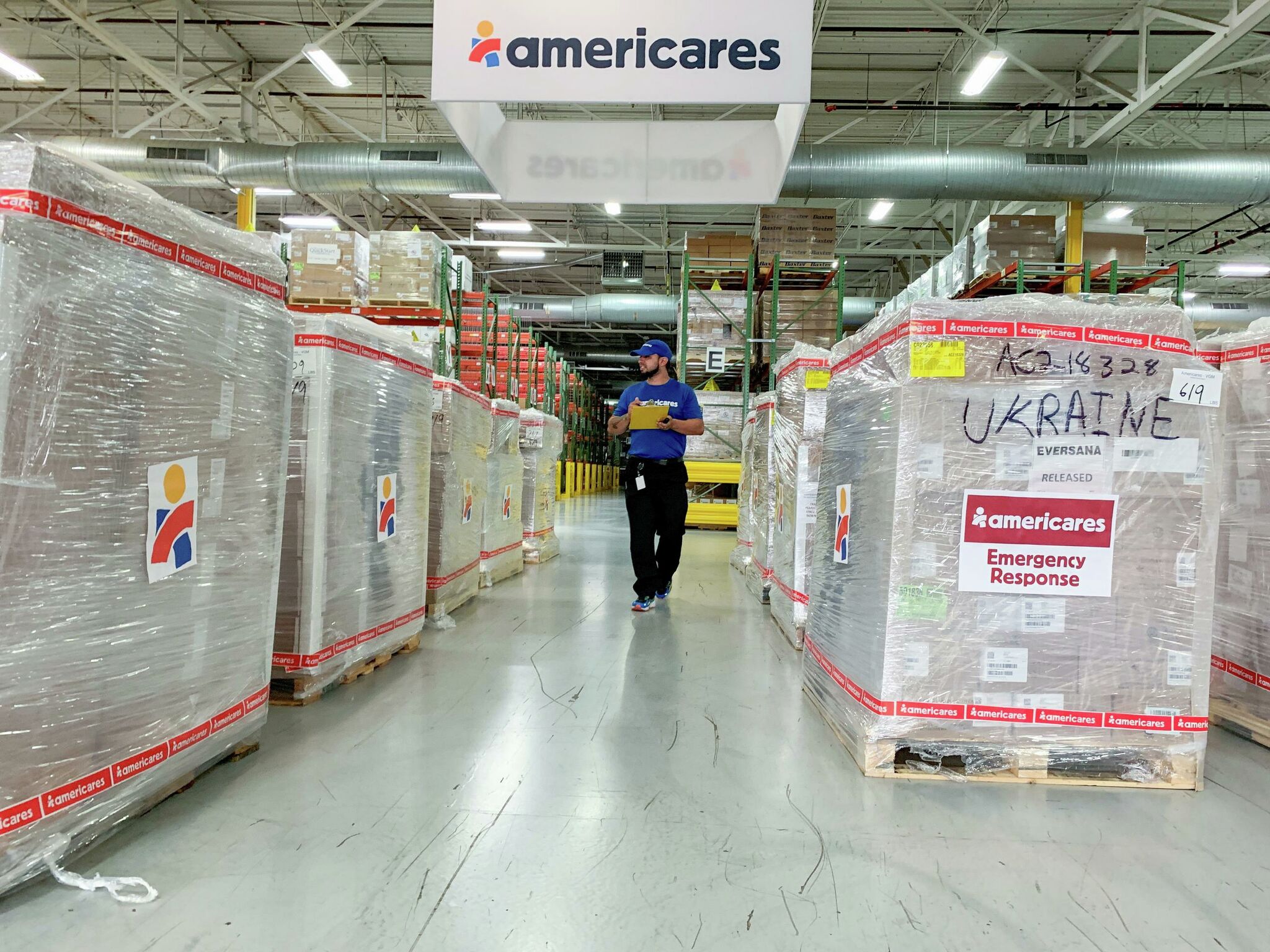Stamford-based Americares donates 500 tons of medicine to Ukraine