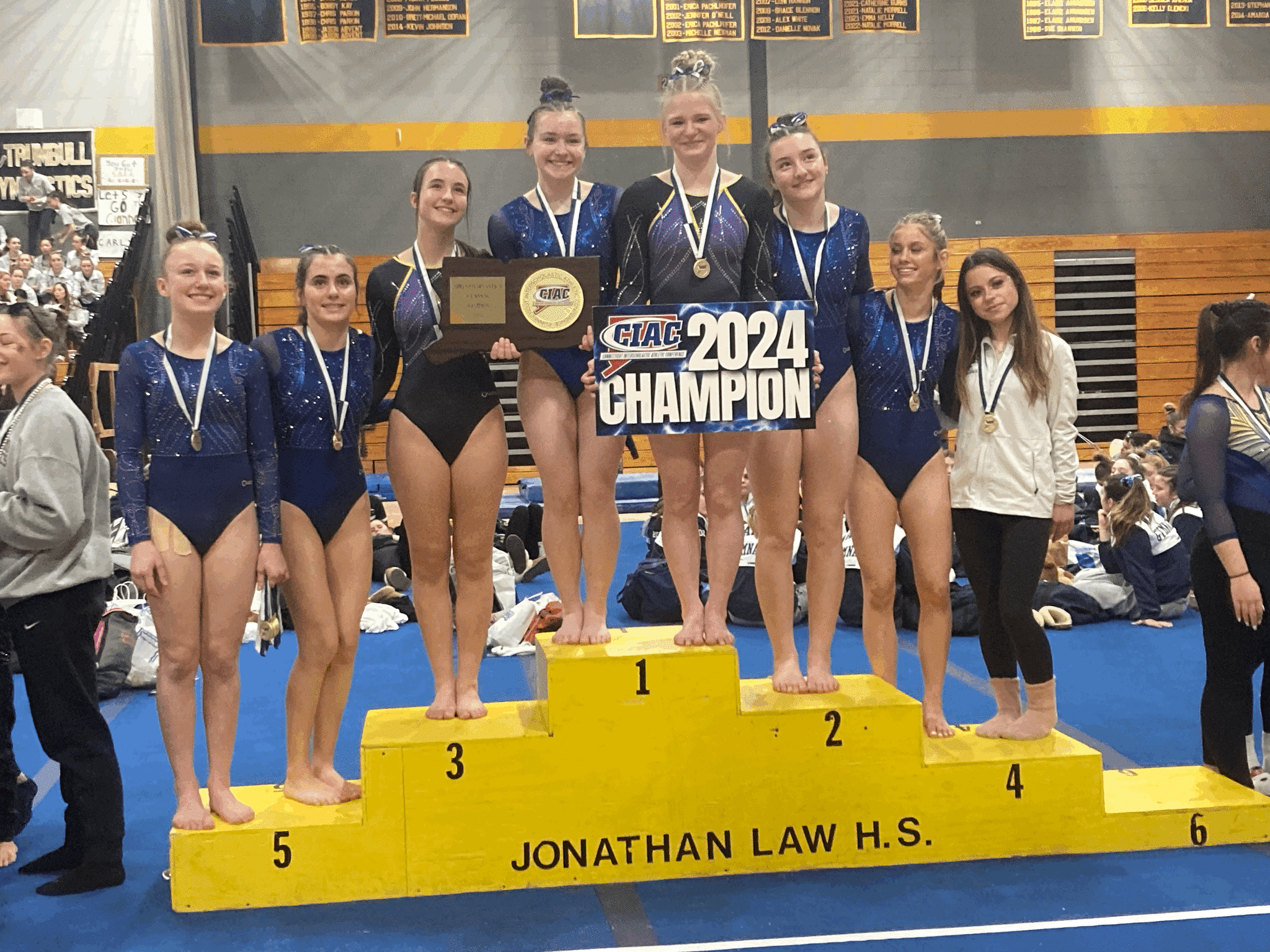 Ellington/Tolland wins CIAC Class M gymnastics title