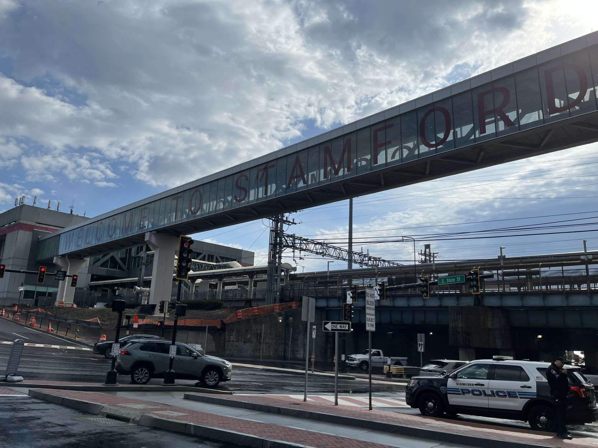 Stamford train station's new parking garage finally opens