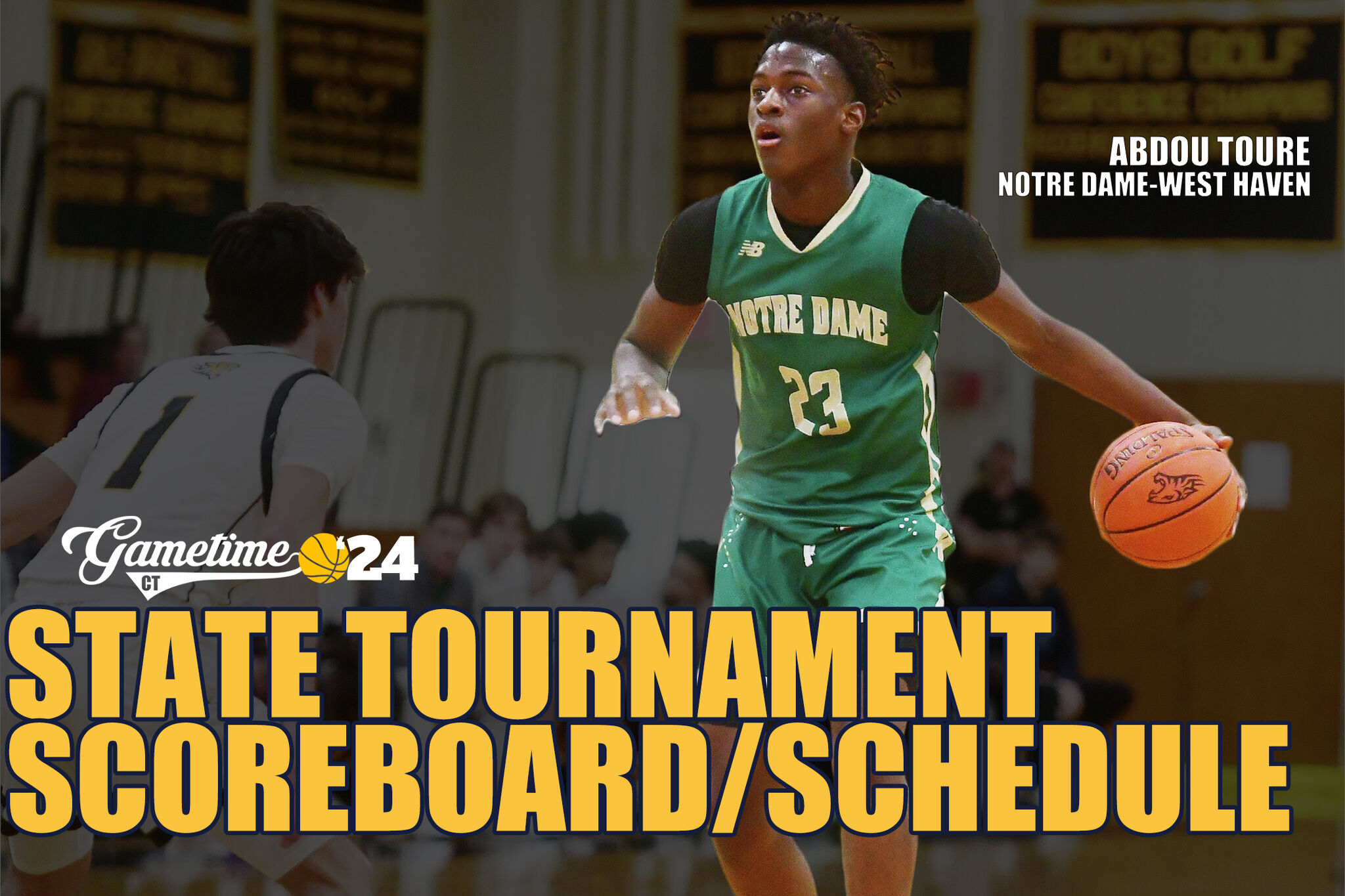 CIAC boys high school basketball tournament scoreboard, schedule 2024