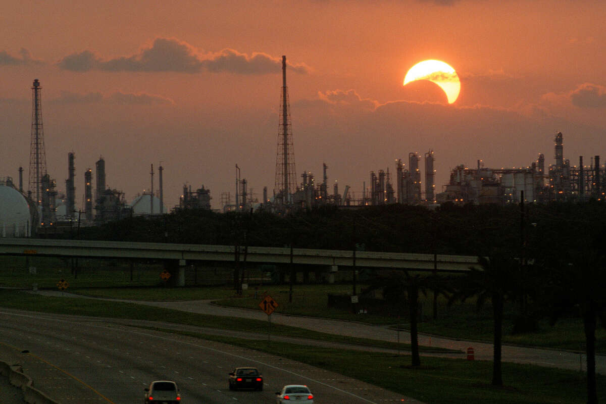 Houston will get a partial glimpse of Moon blocking out the light of the Sun during the the April 8, 2024 total solar eclipse. 