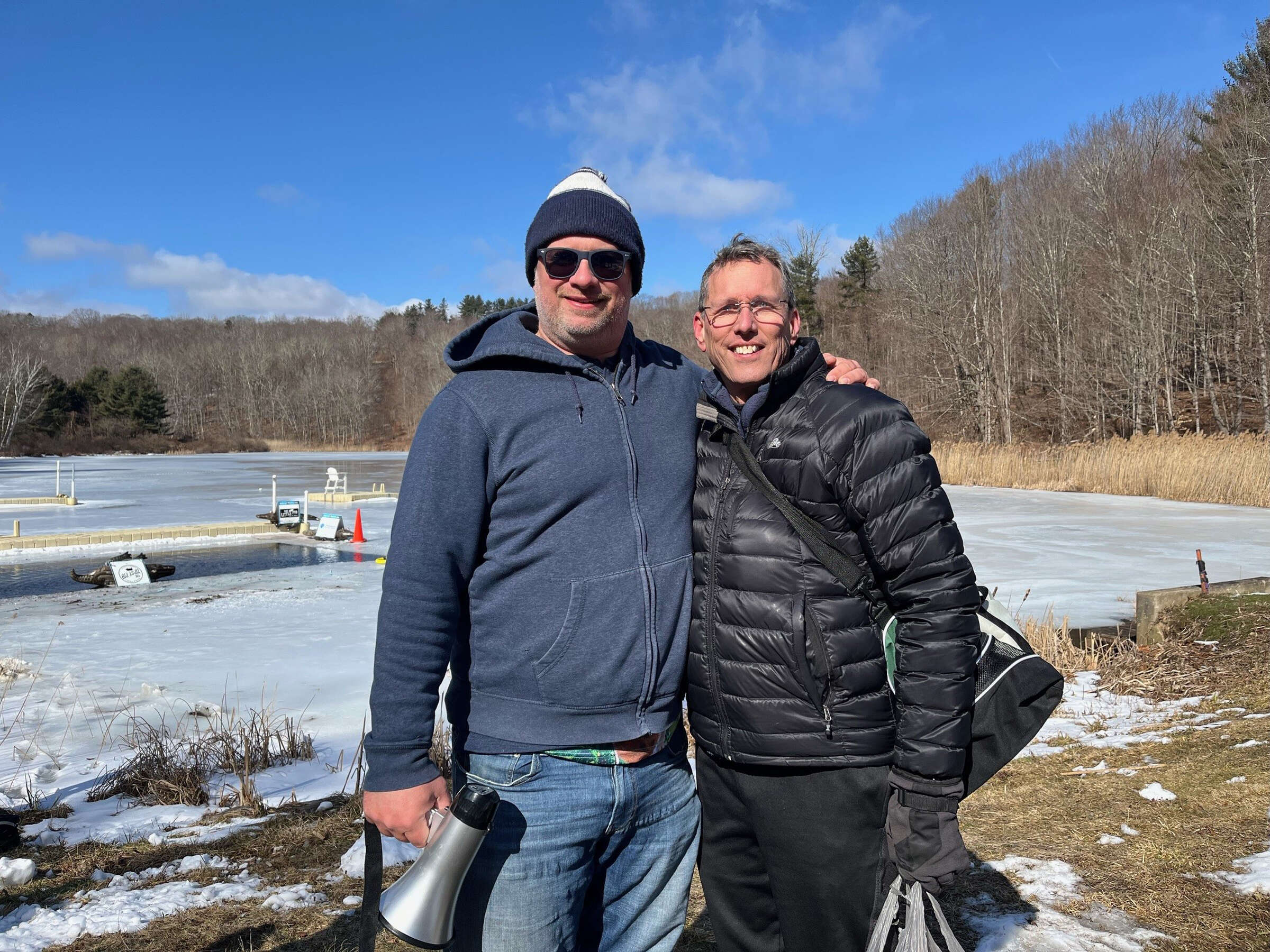 Icy plunge at Torrington's Camp Moe raises 34,000 for summer camp