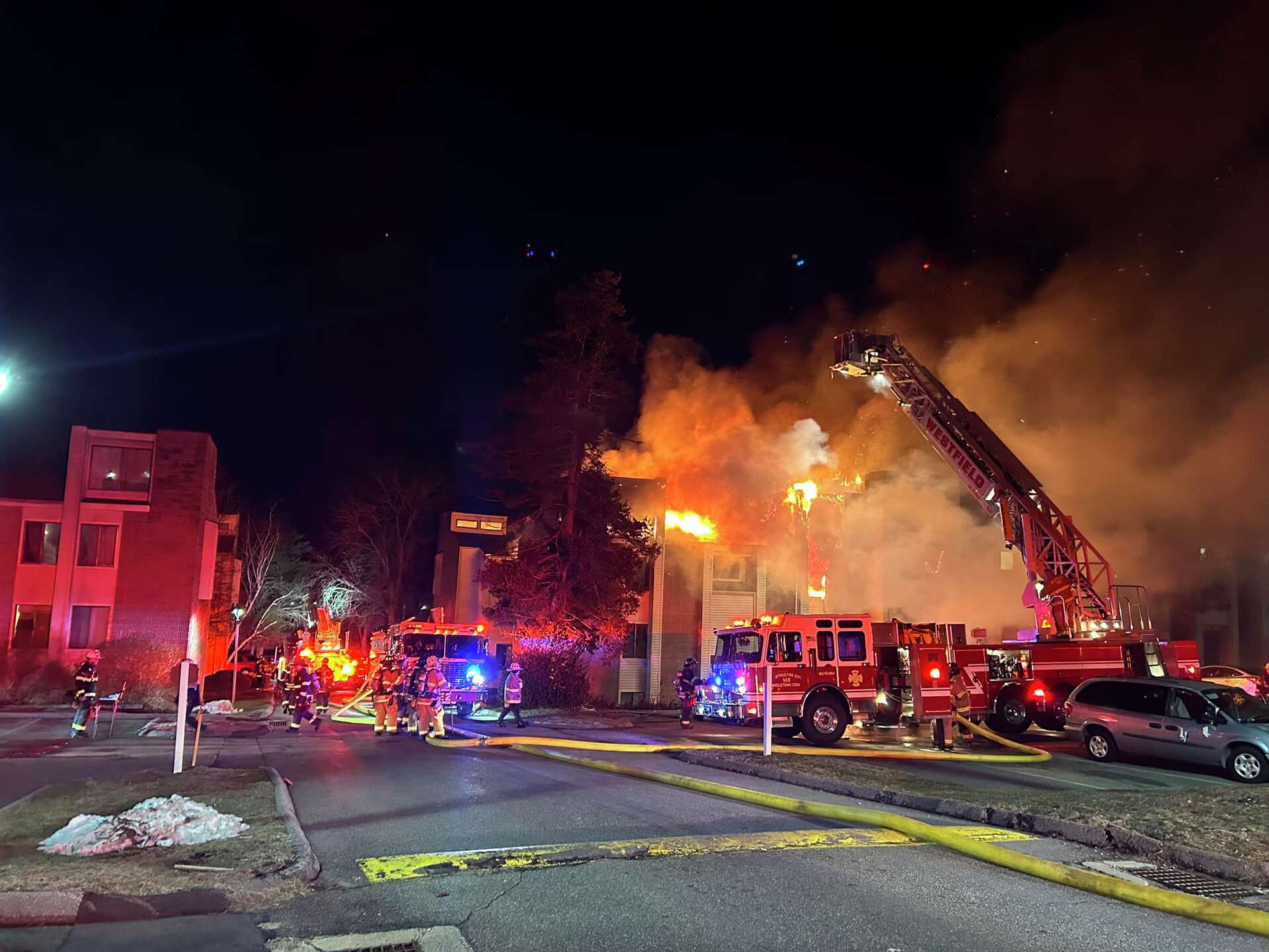 At least 16 people displaced after Middletown fire, official says