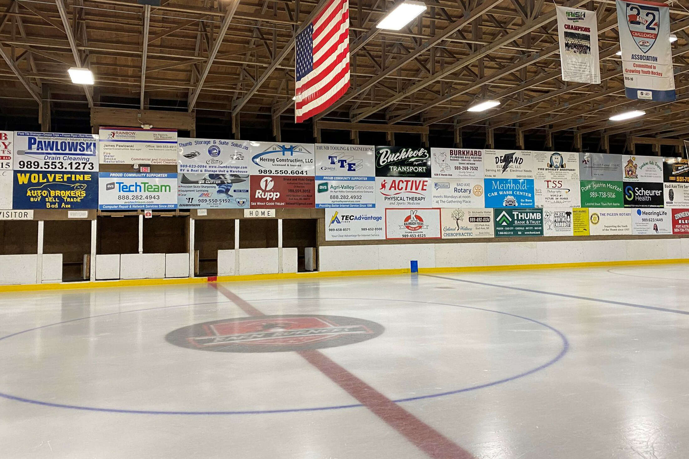 Huron County Ice Arena closes due to refrigeration issue