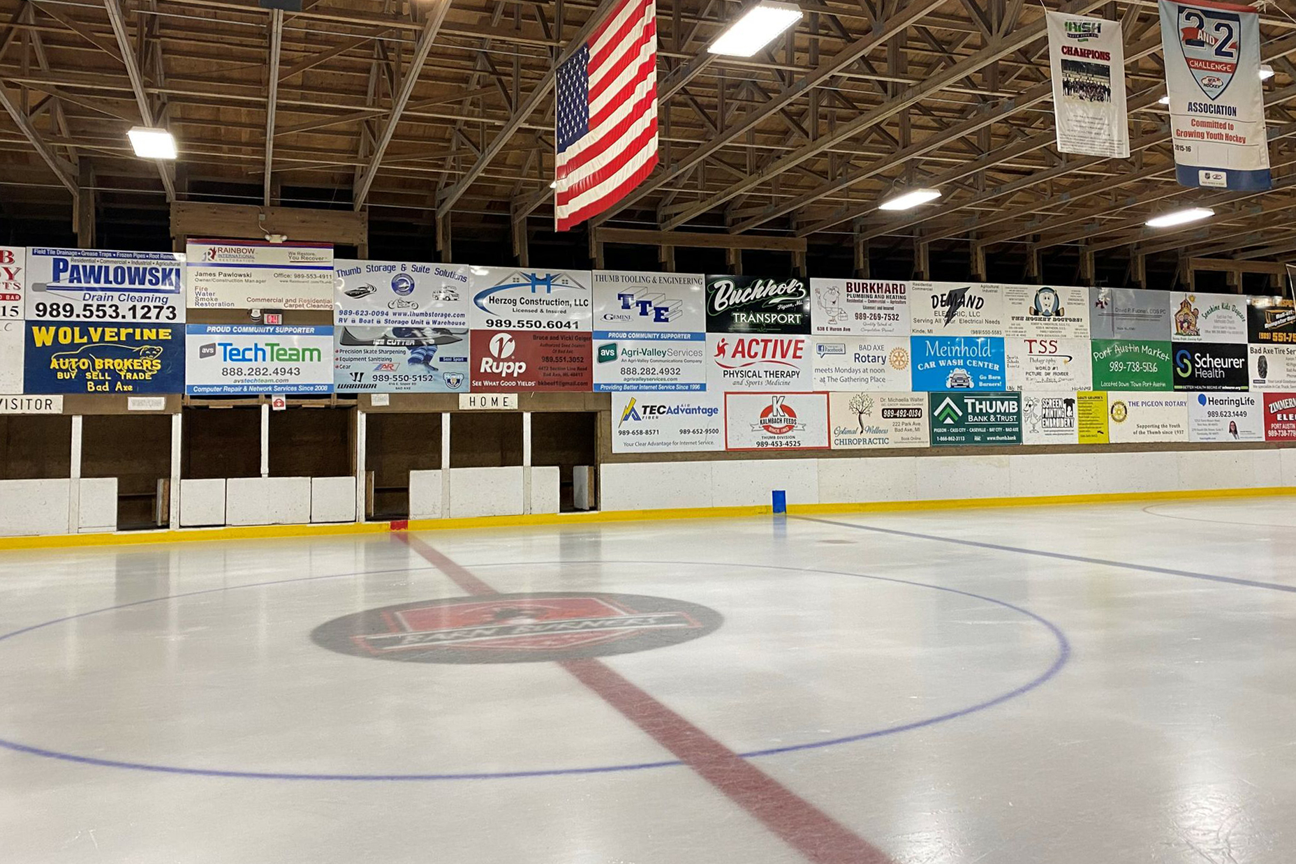 Huron County Ice Arena closes due to refrigeration issue