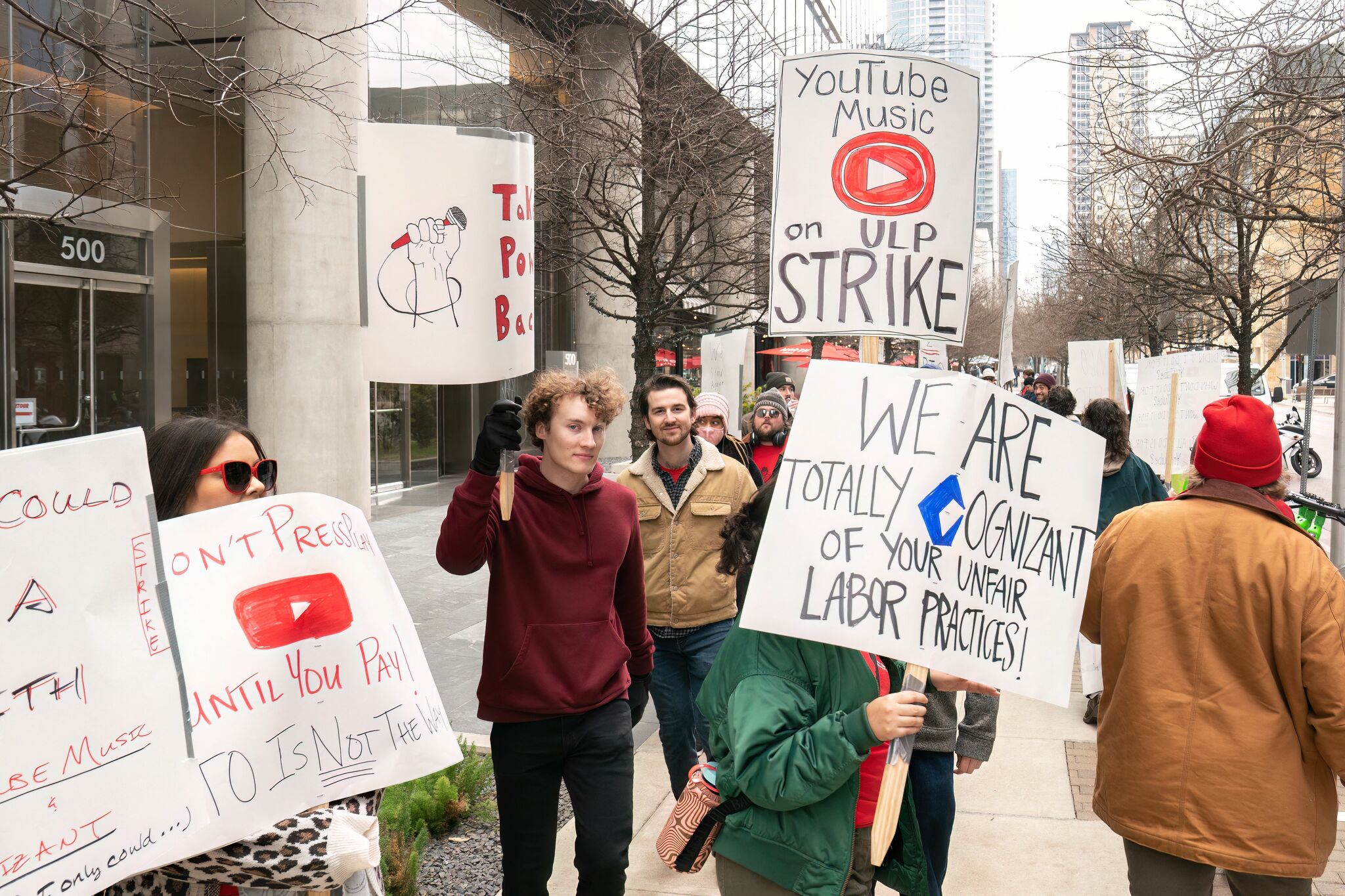 Texas leaders show support of laid off YouTube Music workers