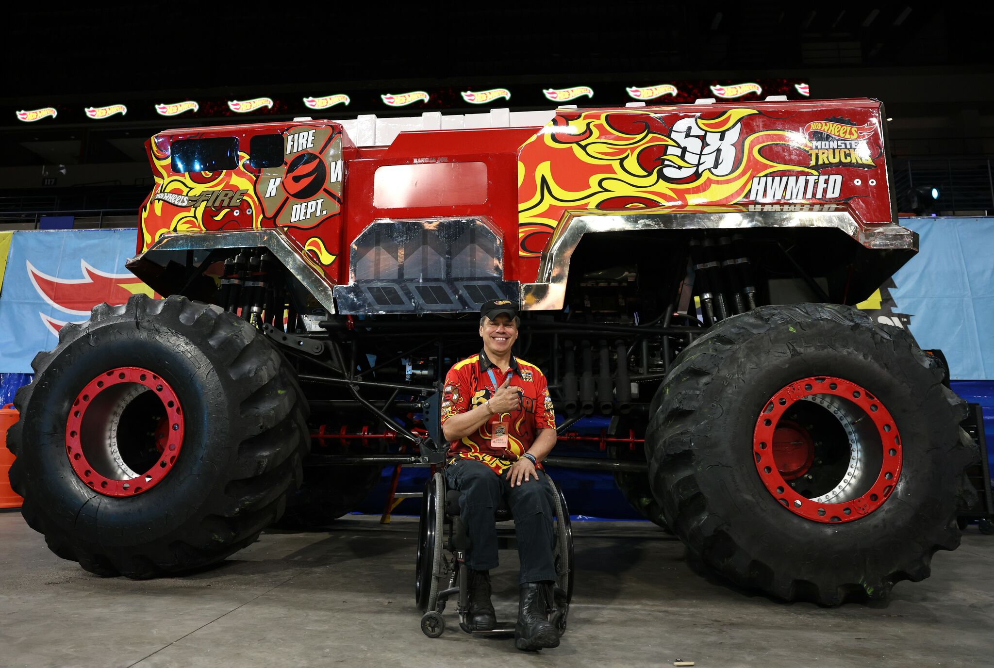 Hot wheels 5 alarm monster truck outlet