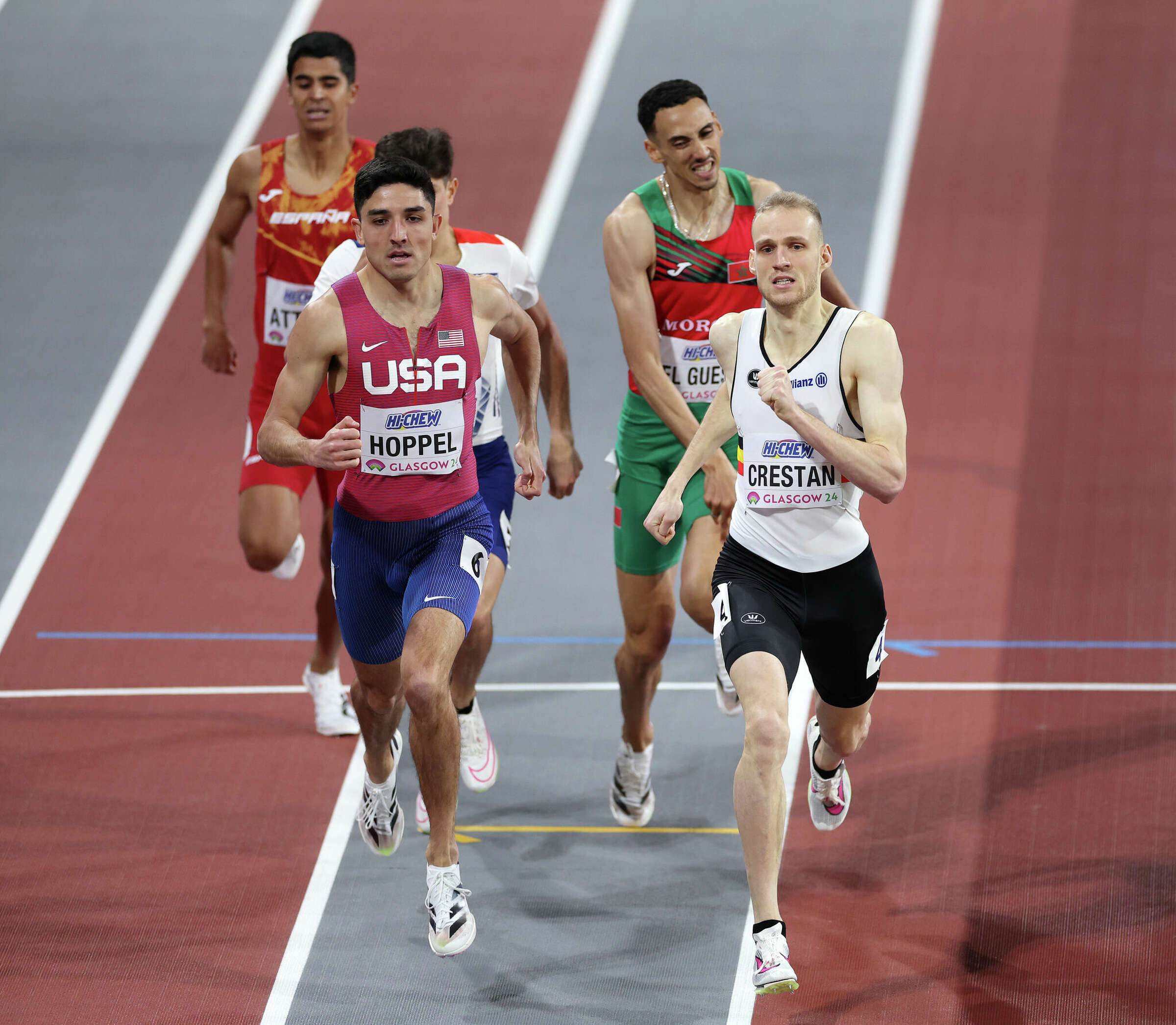 Midland High grad Bryce Hoppel wins world championship in indoor 800