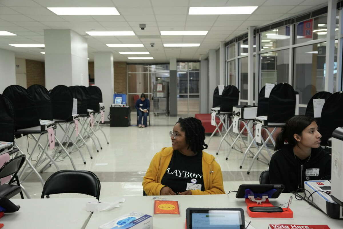 HOUSTON, TEXAS - NOVEMBER 7: Tuesday March 5 is primary election day in Texas. (Raquel Natalicchio/Houston Chronicle via Getty Images)