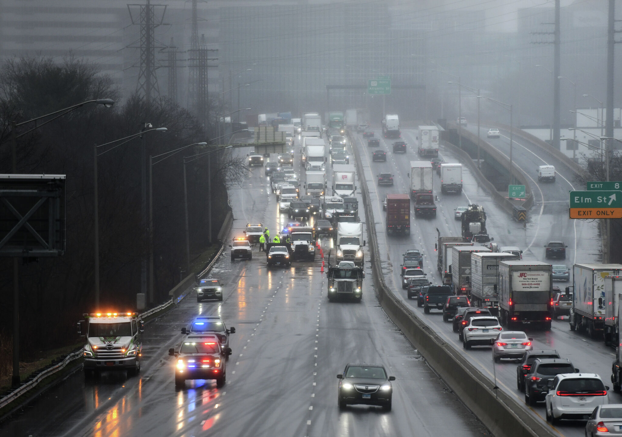 Interstate 95 North Reopens In Stamford After Multi-vehicle Crash: DOT