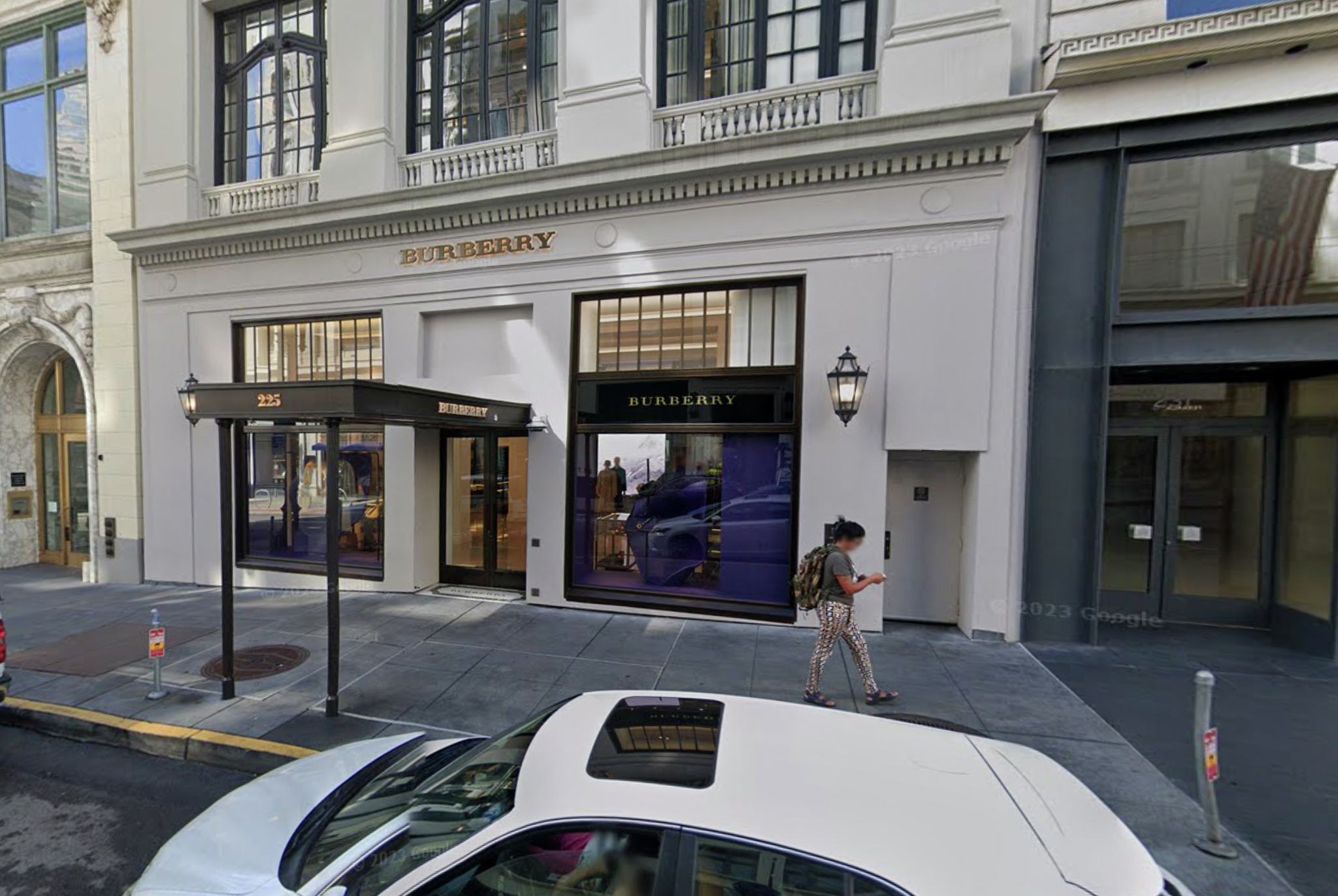 Burberry store san francisco