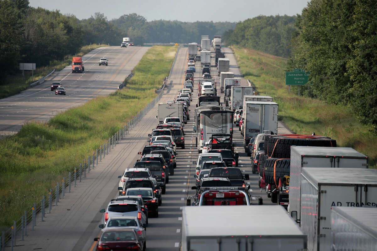 Extensive traffic jams were reported around the country during the Aug. 21, 2017 total solar eclipse. Parts of Texas saw a 200 percent increase in traffic during the astronomical event. 