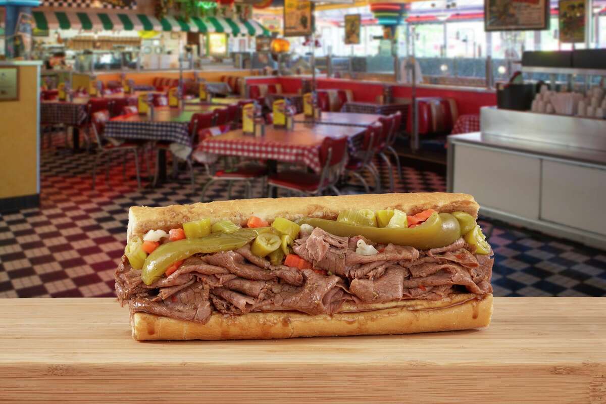 The Big Beef at Portillo's is an Italian beef classic.