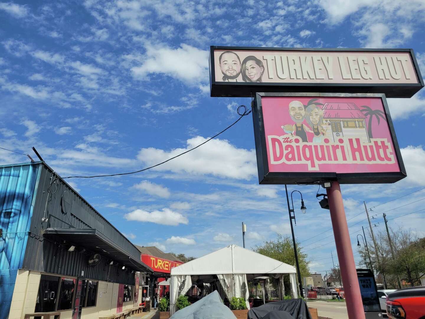 Houston's Turkey Leg Hut cofounder denies wife fired him