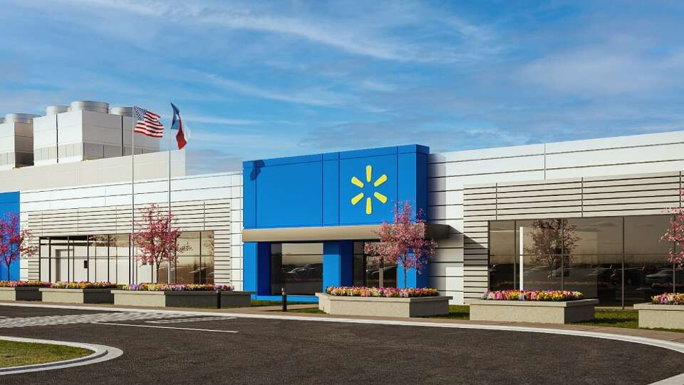 Pictured is a rendering of the Walmart milk processing facility. 