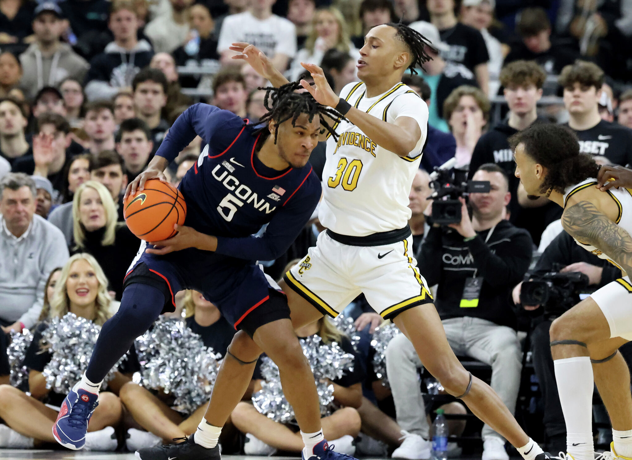 UConn Men's Basketball Nabs Record 18th Big East Win, Beats Providence