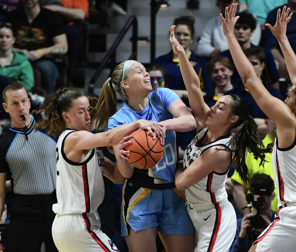 Behind UConn's forceful defense in Big East women's tournament