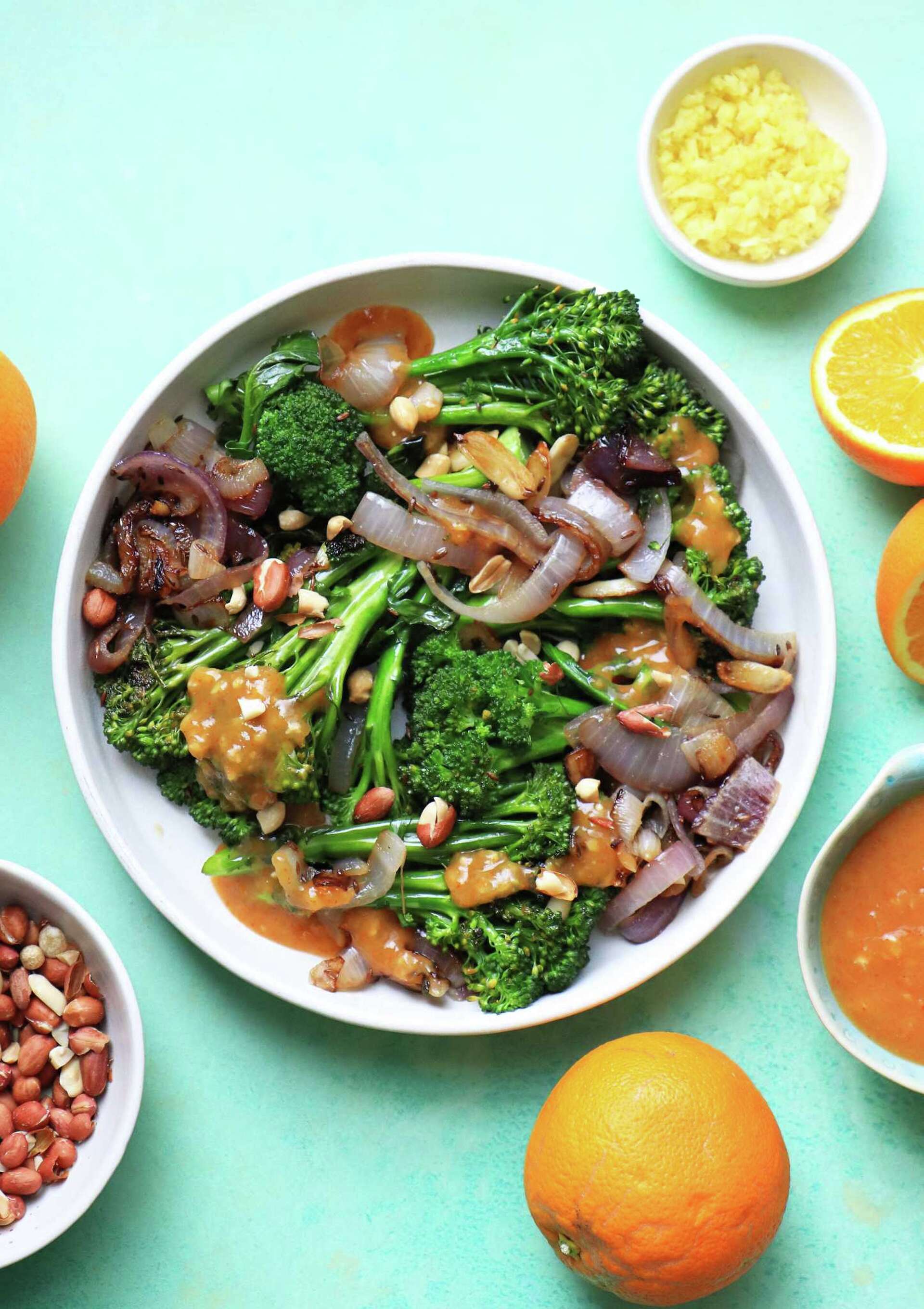 Broccolini recipe gets boost from orange juice and toasted sesame oil