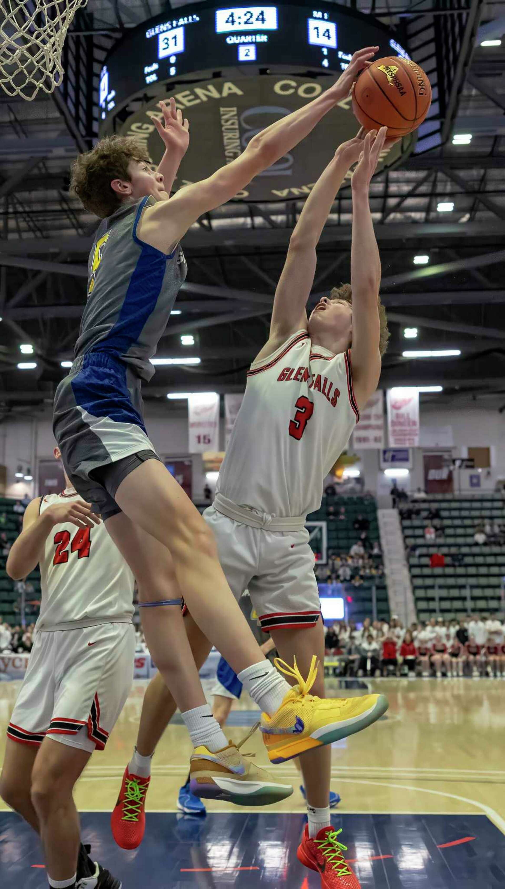 Glens Falls Boys' Basketball Rolls Past Maine-Endwell Into 'A' Final