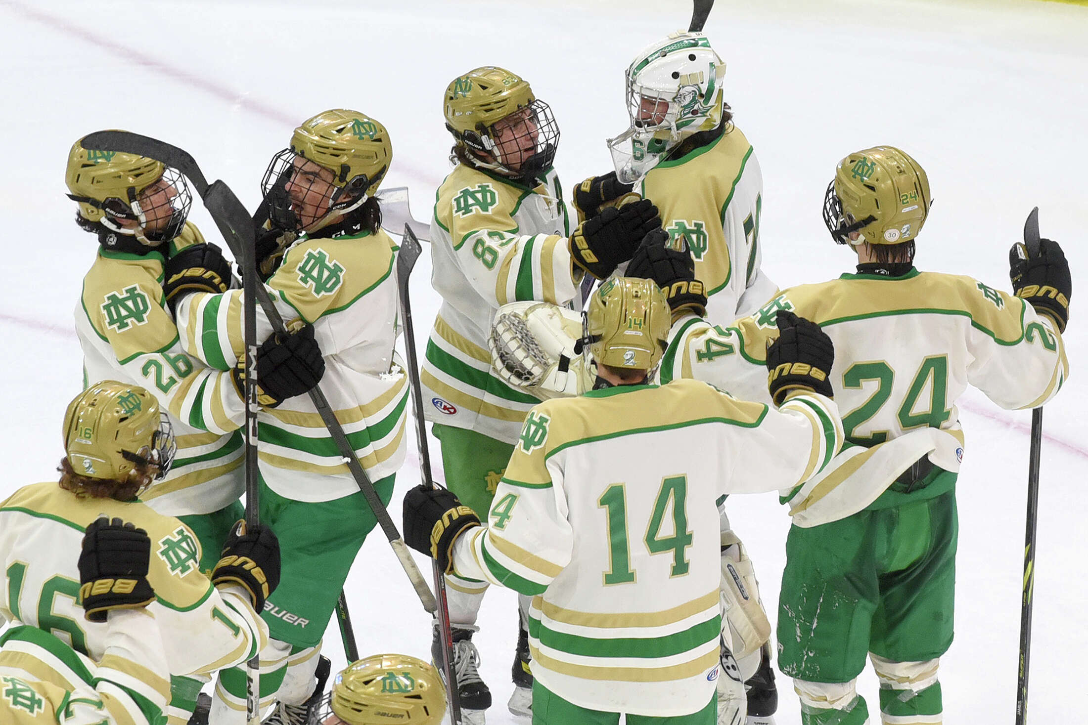 Notre Dame-west Haven Rode Unusual Schedule To Ciac Hockey Final.