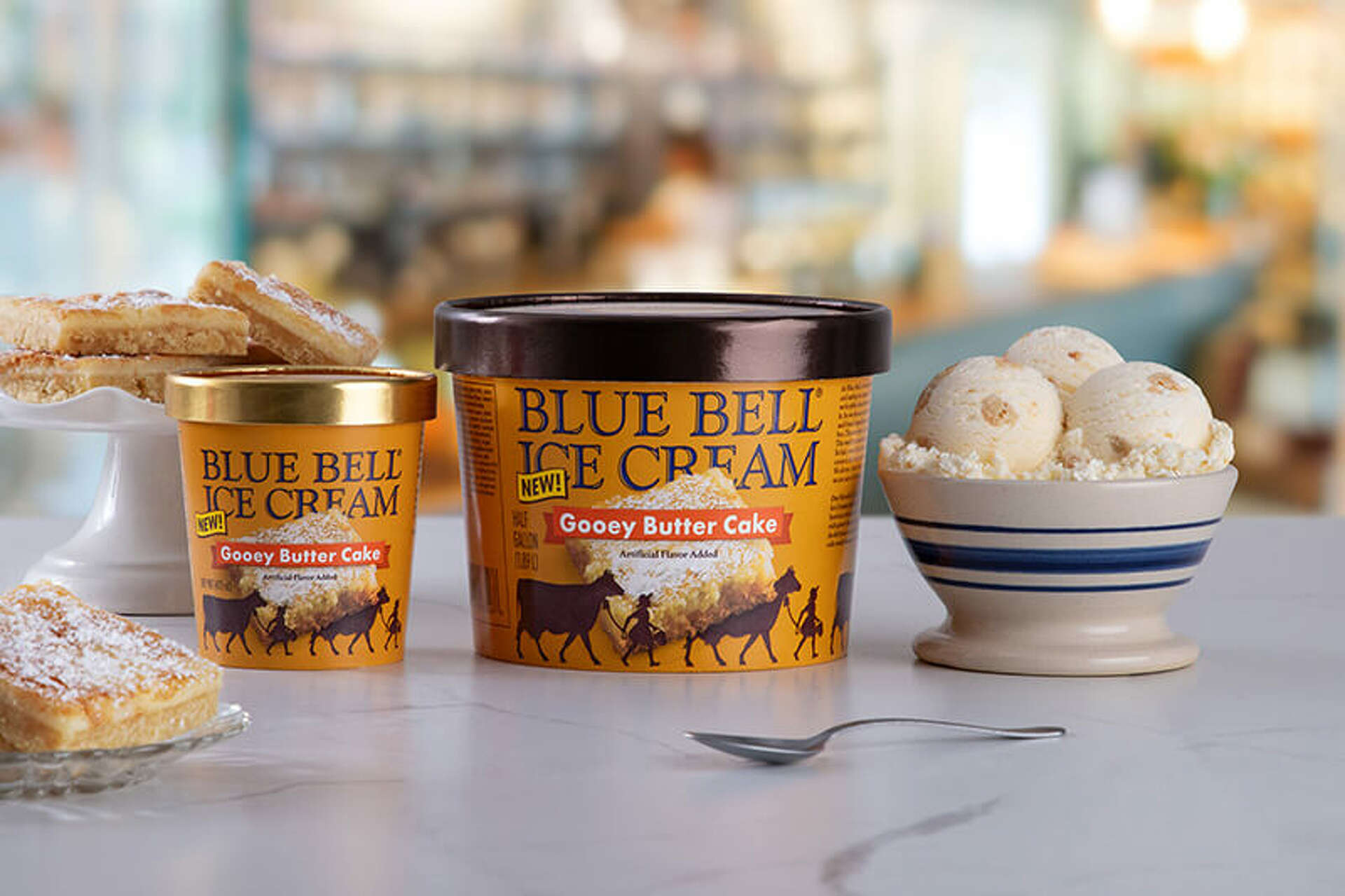 blue ball ice cream maker