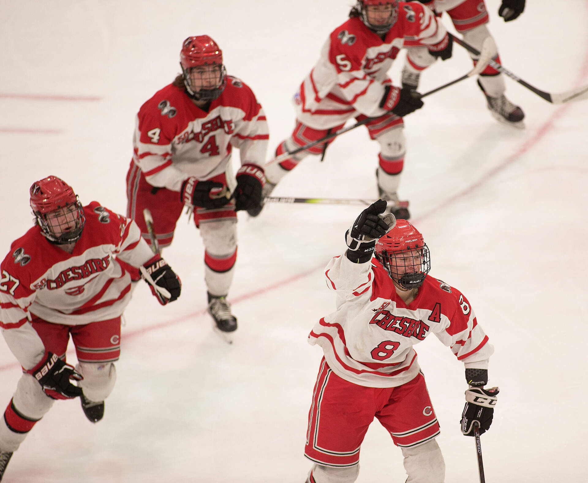 Cheshire, Biagio Pepe win D2 CIAC hockey tournament championship.