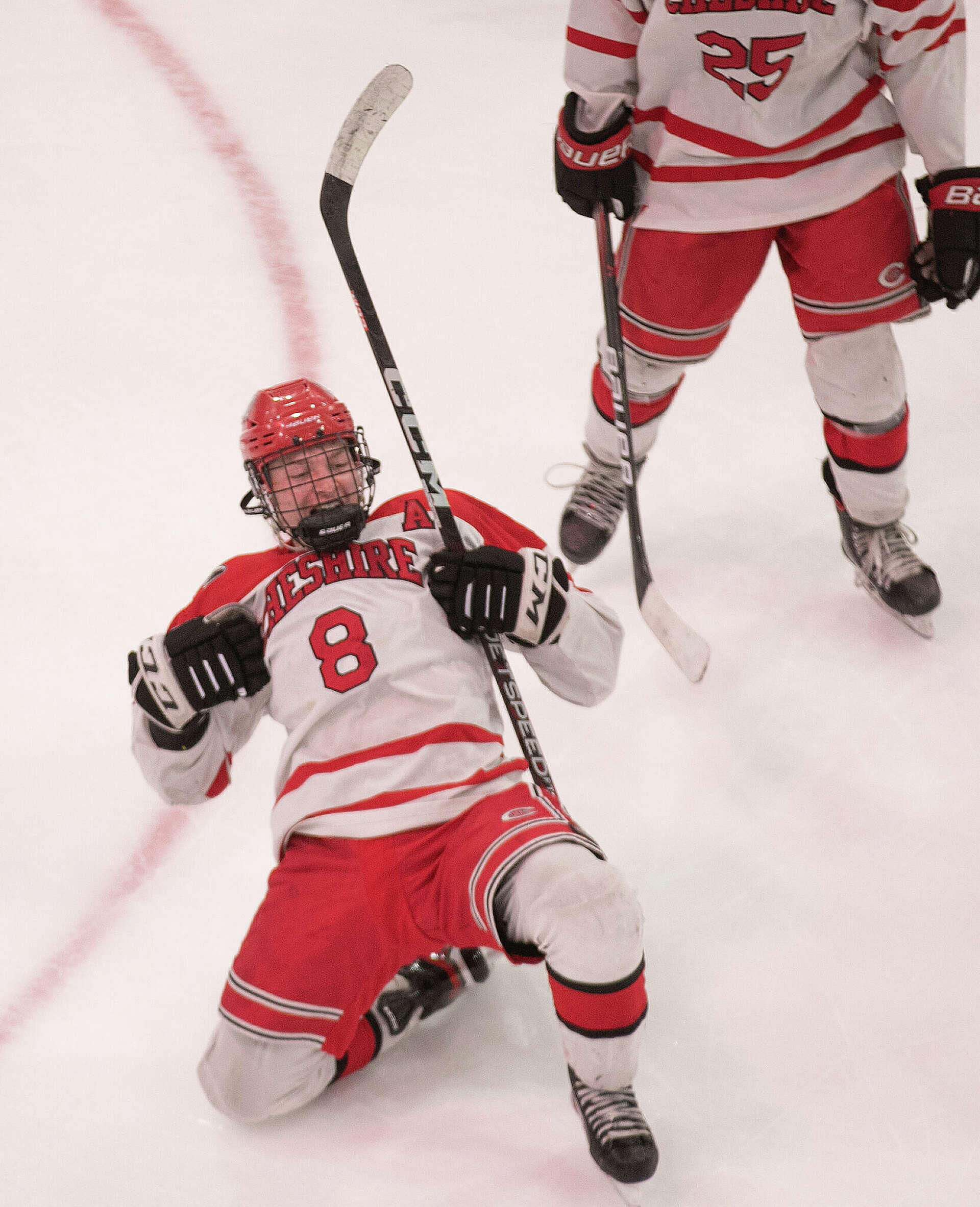 Cheshire, Biagio Pepe win D2 CIAC hockey tournament championship.