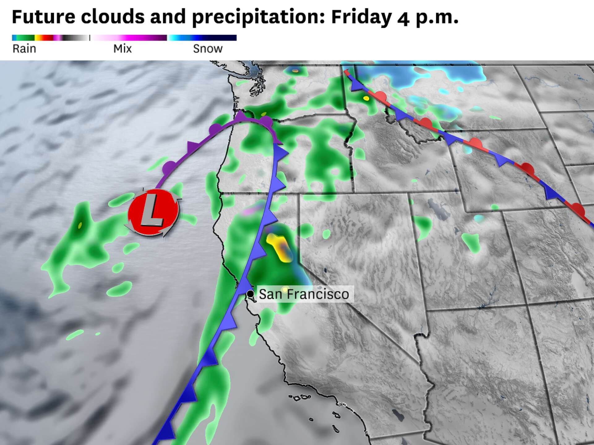 Rain is coming back to California. Here’s where and for how long