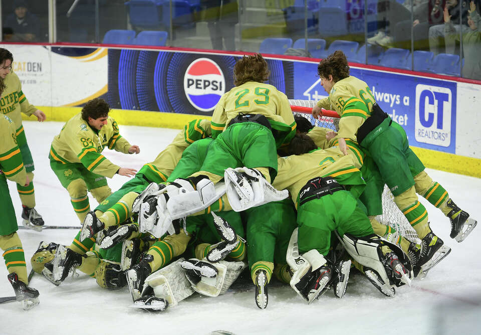 Notre DameWest Haven wins 2nd CIAC hockey tournament title in 3 years