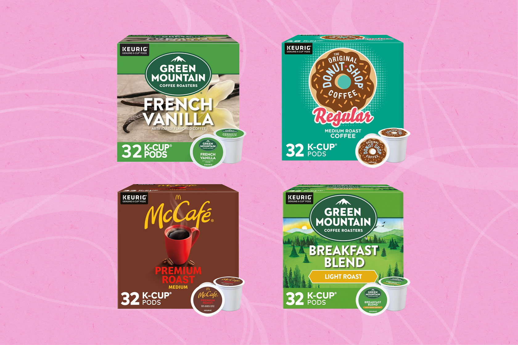  McCafe Premium Medium Roast K-Cup Coffee Pods (32 Pods