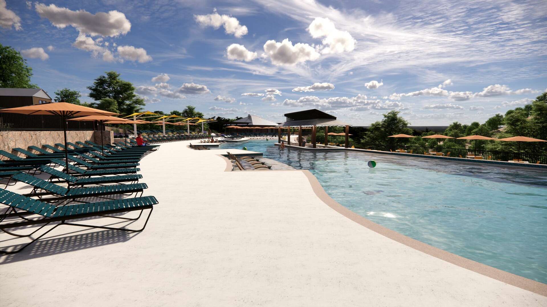 Camp Fimfo adds Hilltop Hideaway leisure pool in New Braunfels