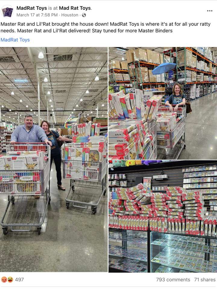 Houston toy store draws ire for 'scalping' rare Pokémon cards