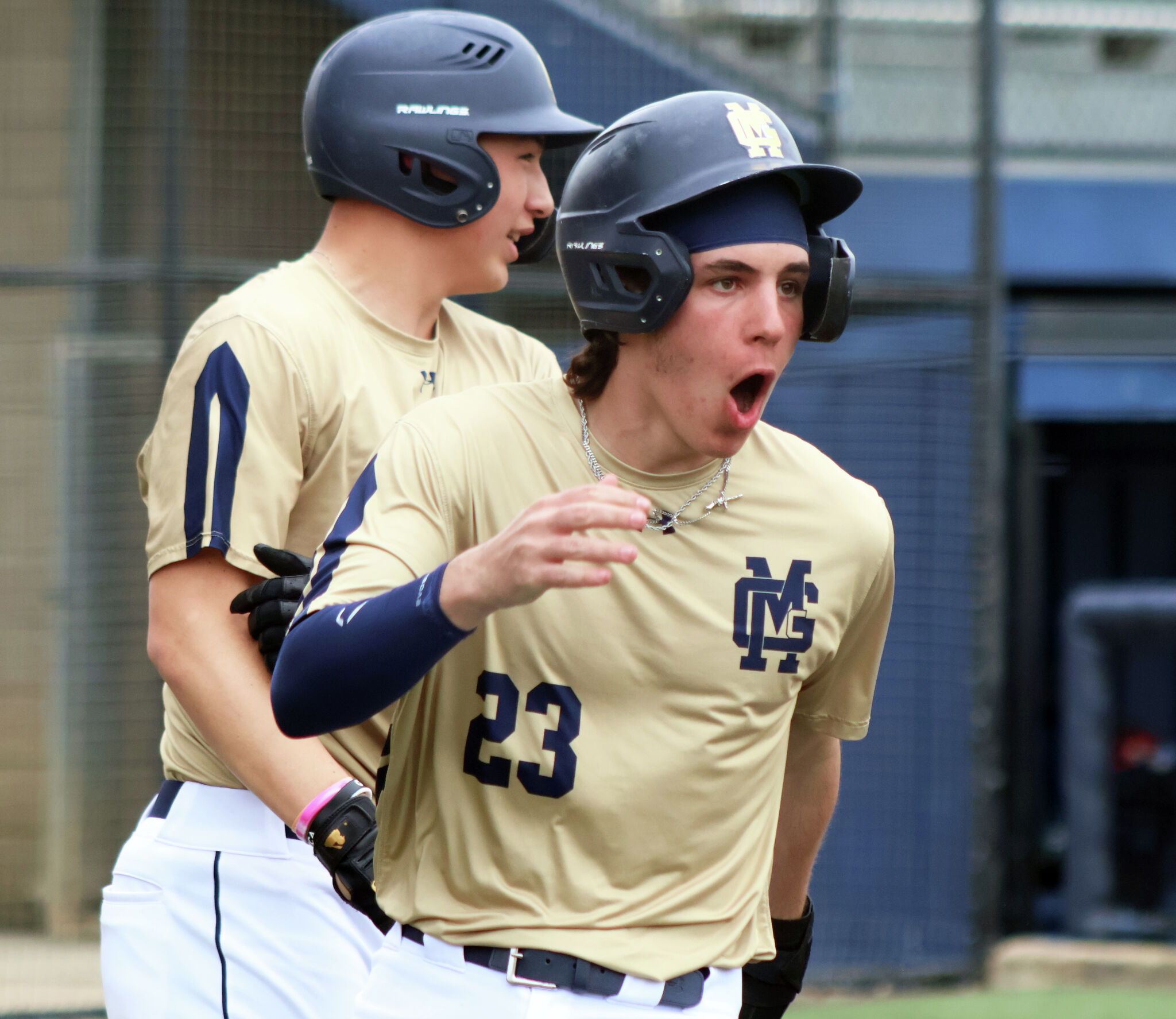 Griffin Rutledge Griffins start tournament title defense with dominating win