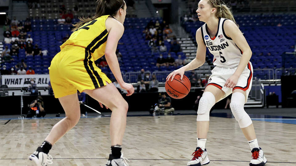 Paige Bueckers and Caitlin Clark add star power to UConn's Final Four game