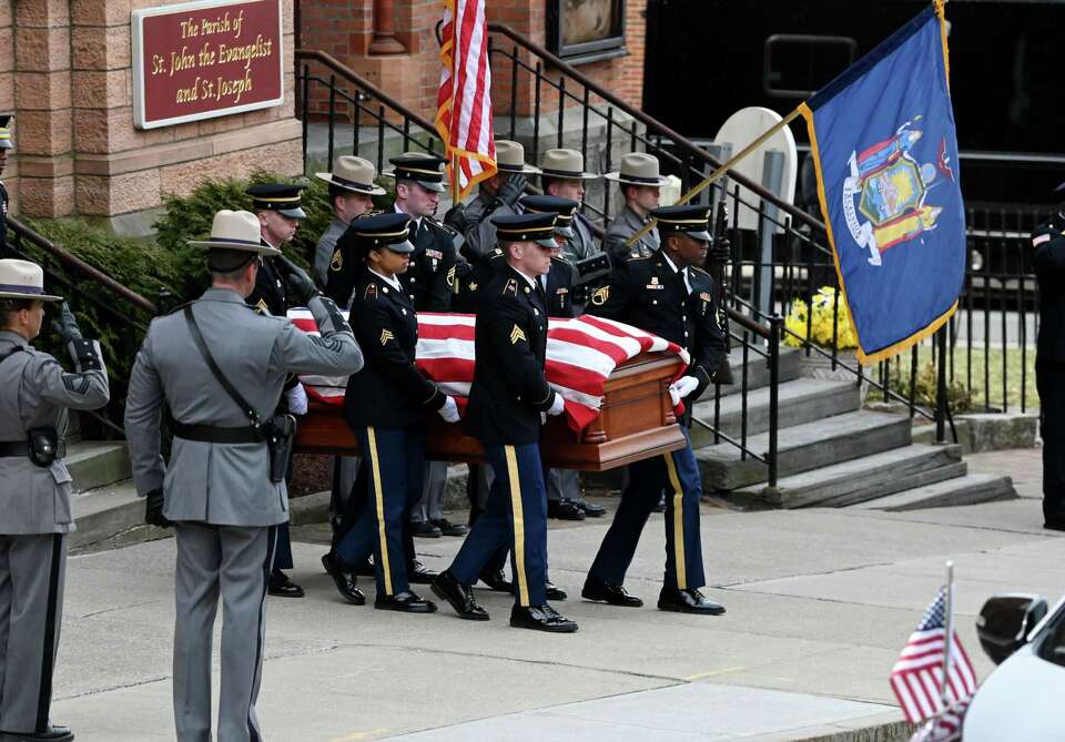 Photos: The funeral of Casey Frankoski, killed in helicopter crash