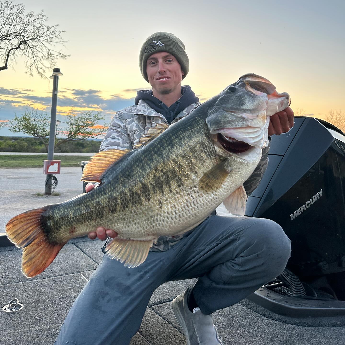 Angler nets big bass at Inks Lake in Legacy Class contest