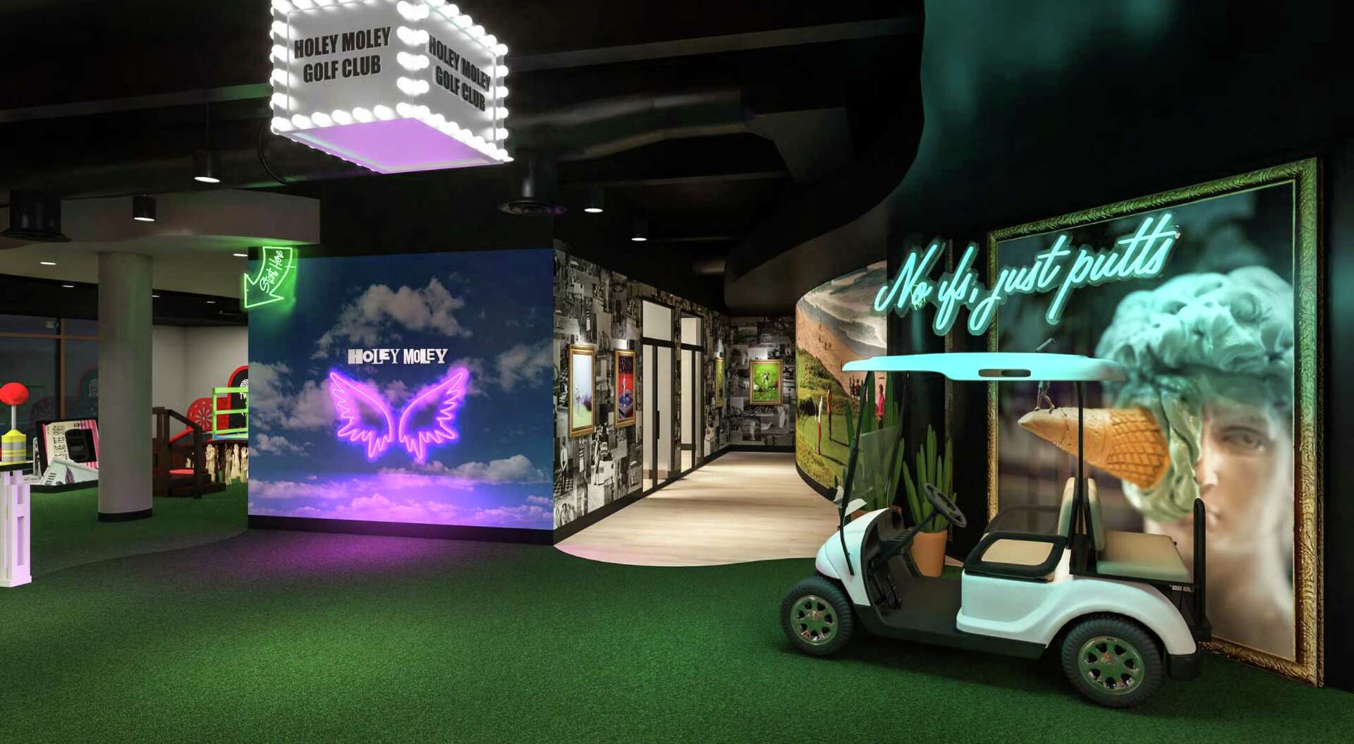 Houston mini golf venue Holey Moley opens near River Oaks