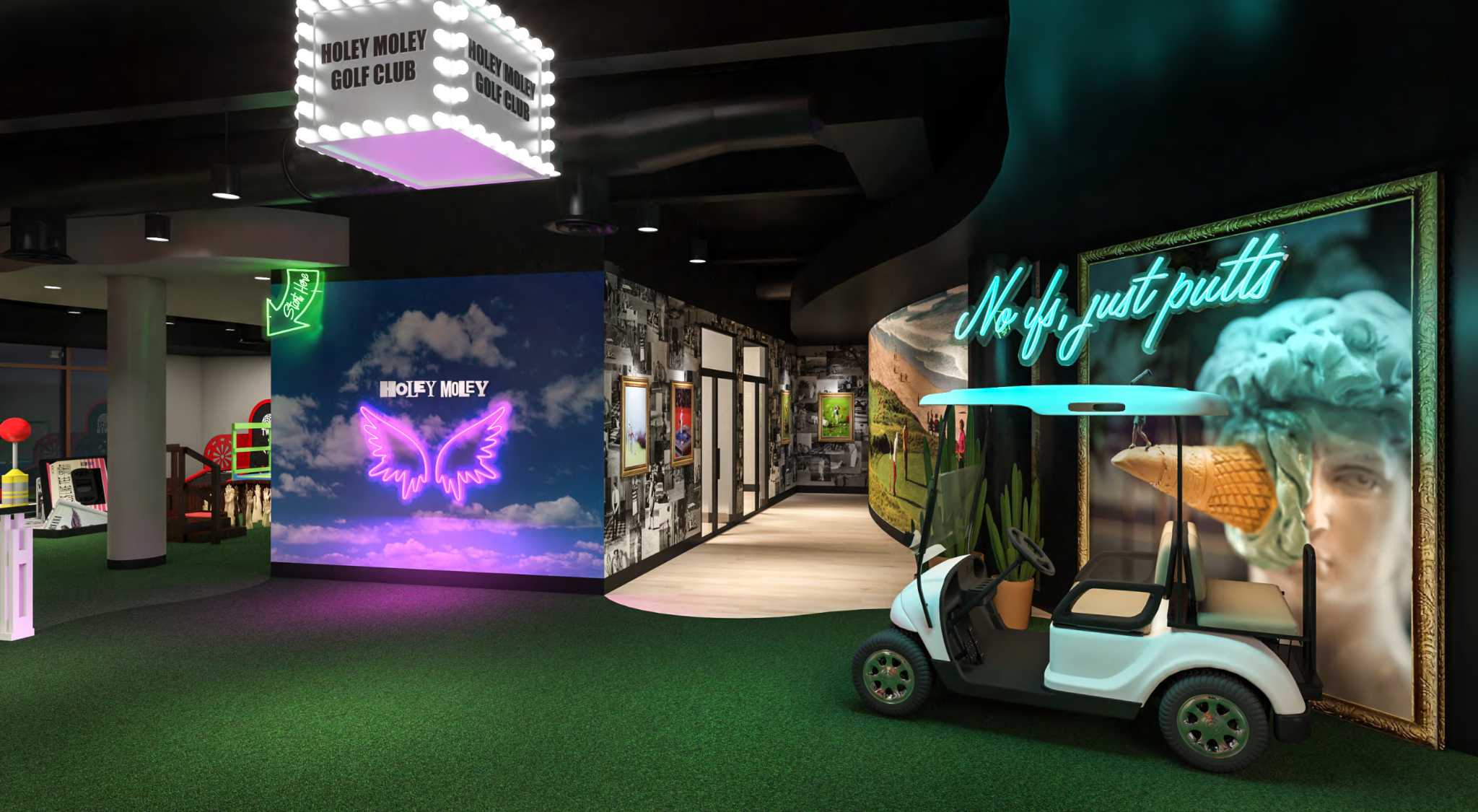 Houston mini golf venue Holey Moley opens near River Oaks