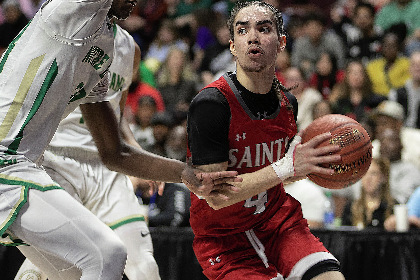 No. 1 St. Bernard boys basketball pulls away from No. 10 Staples