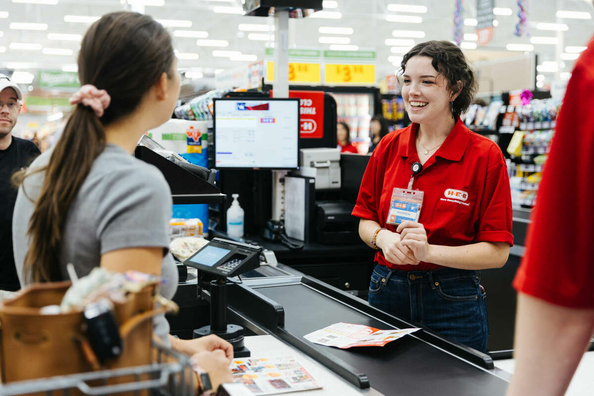 H-E-B's grand opening in McKinney, Texas. 