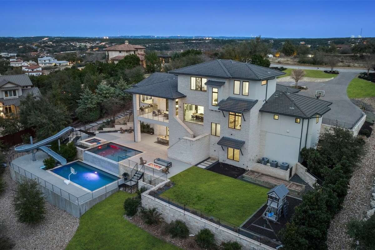 The contemporary-style home was listed last month for nearly $4 million dollars, after being withdraw from the market in October 2023 at a price of $4,699,000 million.