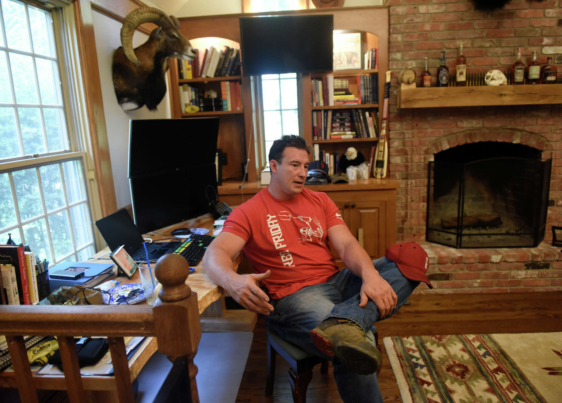 Milford Democratic Party: Newsmax host Carl Higbie not welcome here